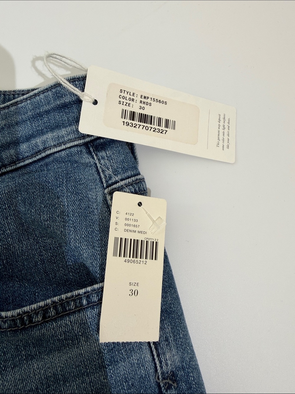 NWT Anthropologie AG Jeans Size 30 High Rise Stevie Ankle - Picture 5 of 10